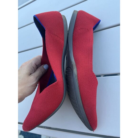 Rothy’s The Point - Size 8.5 - Red - Picture 3 of 7